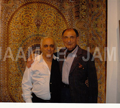 From left to right: Manouchehr Bibiyan, Ardeshir Zahedi (The Last Ambassador of Iran to the United States and son-in-law of the Shah)