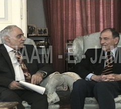 From left to right: Manouchehr Bibiyan, Ardeshir Zahedi (The Last Ambassador of Iran to the United States, and son-in-law of the Shah)