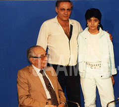 From left to right, standing:   Manouchehr Bibiyan, Dokhi Bibiyan