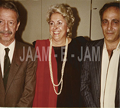 From left to right: Shapour Bakhtiar (the last Prime Minister of the Shah); Dr. Lailee Bakhtiar; Manouchehr Bibiyan